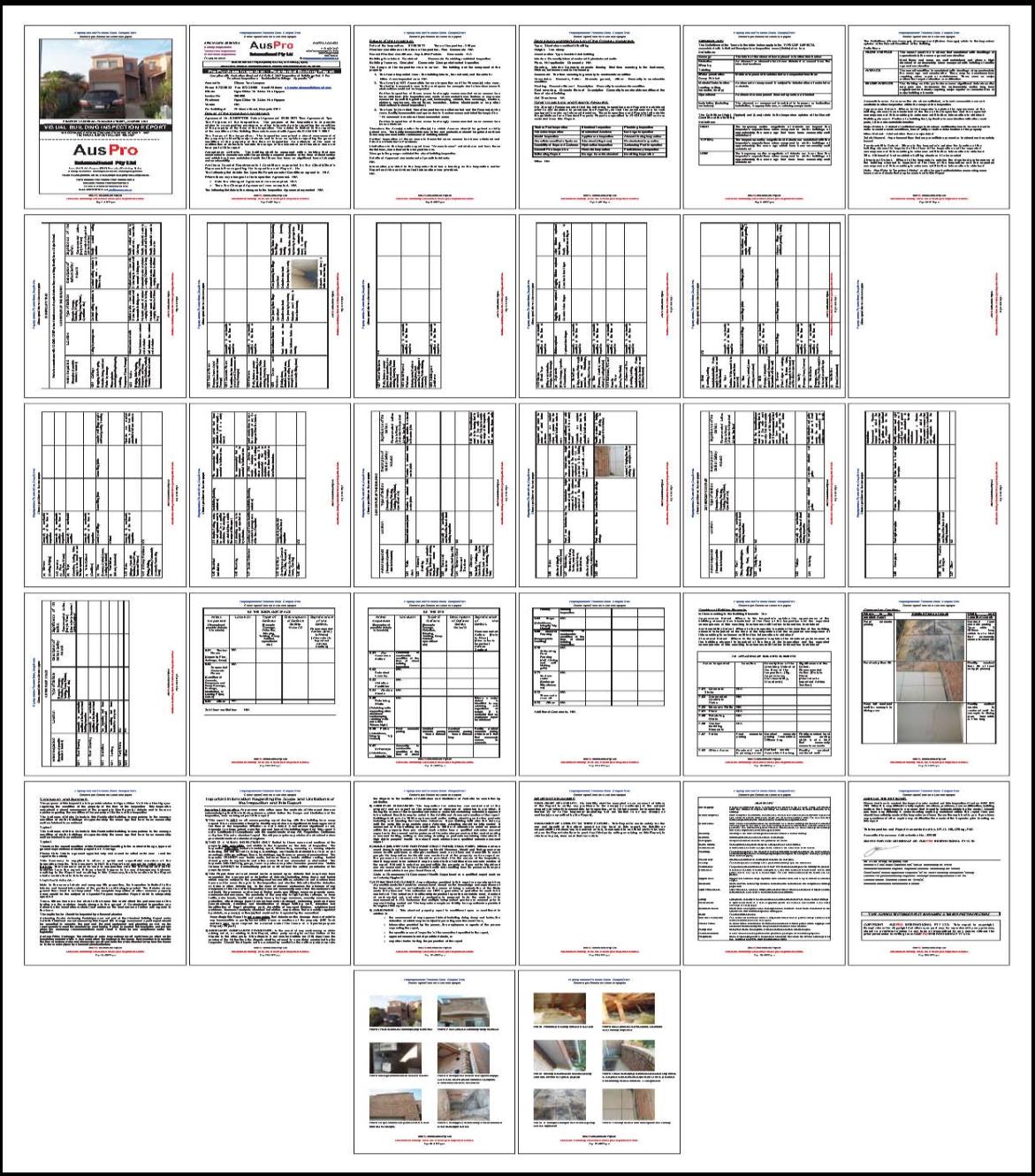 Residential Building Inspection Report